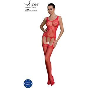 Passion Woman Bodystockings Passion - Collezione Eco Bodystocking Eco Bs007 Rosso