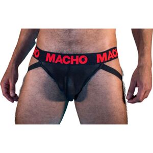 Macho Underwear Macho - Mx26x2 Jock Nero/rosso M