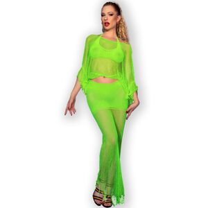 Chilirose Sets Chilirose - Cr 4666 Top E Gonna Verde S/m