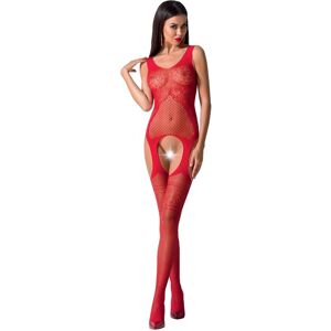 Passion Woman Passion - Woman Bs061 Bodystocking Rosso Taglia Unica