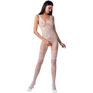 Passion Woman Passion - Woman Bs069 Bodystocking Bianco Taglia Unica