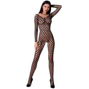 Passion Woman Passion - Donna Bs077 Bodystocking Taglia Unica Nero