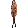 Queen Lingerie - Bodystocking Con Collo Allacqua S/l