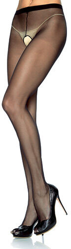 LEG AVENUE Collant velato crotchless