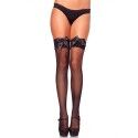 Leg Avenue Calze a Rete 6291 Intreccio con Fiocchi