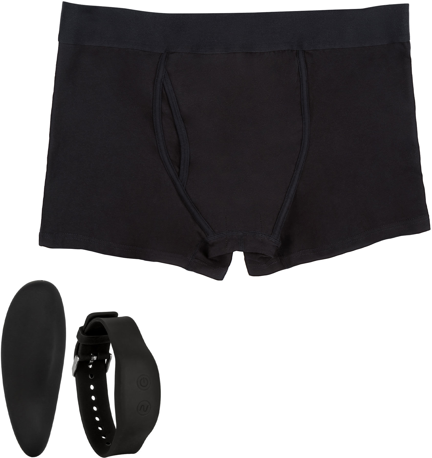 California Exotics Boxershort set met stimulator en polsband afstandsbediening