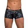 Male Power - Strapped and Bound Strappy Short - Blue/Black Small