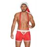 Obsessive Seksowny gwiazdkowy kostium Mr Claus dla mężczyzn