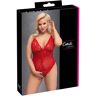 Cottelli CURVES Crotchless Body red XL