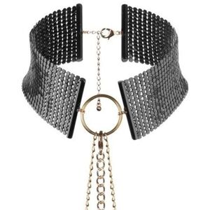 Bijoux Indiscrets Métallique Collar collar black 33 cm