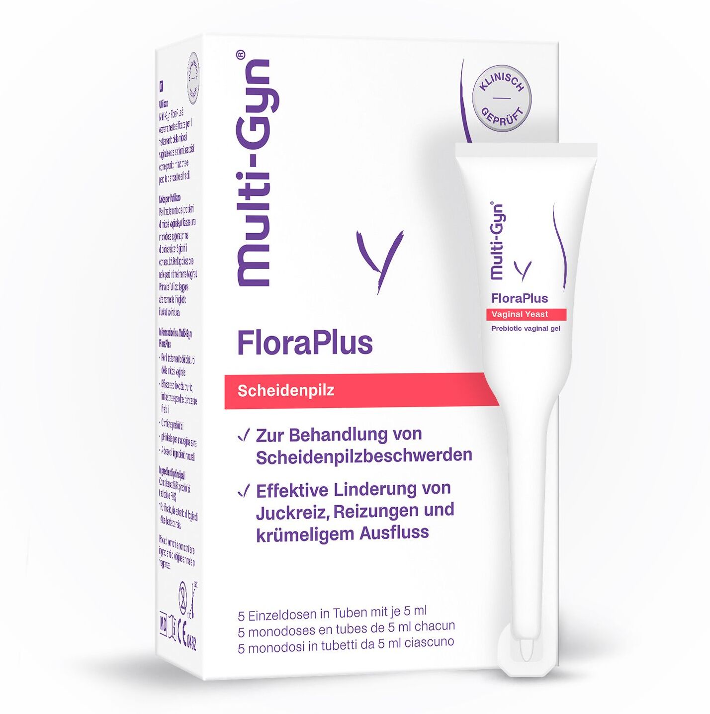 Multi-Gyn® FloraPlus 5x5 ml Gel