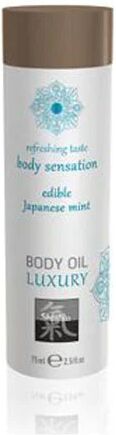 Hot Production 75 Ml Shiatsu Body Oil Luxury Japanese Mint Flavoured