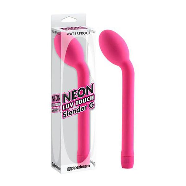 Pipedream 8 Inch Pipedream Neon Luv Touch Slender G Vibrator