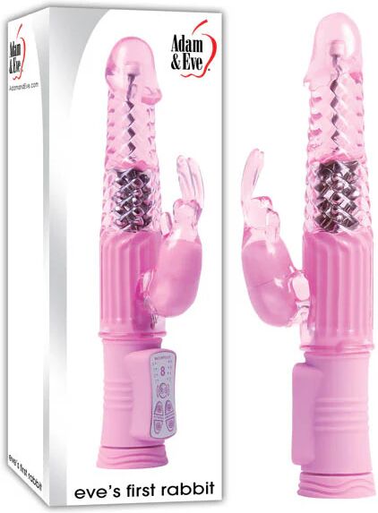 Adam & Eve Adam And Eve First Rabbit Pink Vibrator