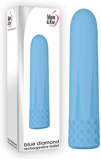 Unbranded Adam And Eve Blue Diamond Usb Rechargeable Bullet