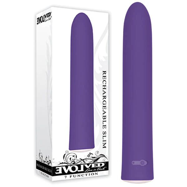 Unbranded Rechargeable Slim Purple Usb Vibrator