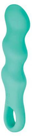 Evolved Triple Teaser Usb Rechargeable Vibrator Teal