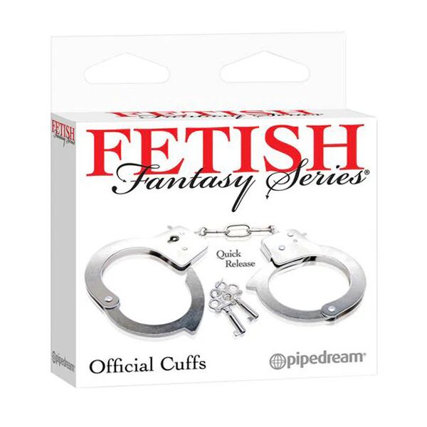 Pipedream Fetish Fantasy Series Official Handcuffs Metal