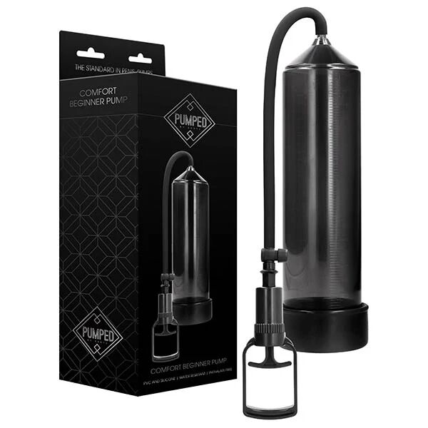 Pumped Comfort Beginner Black Penis Pump