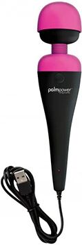 BMS Palmpower Massage Wand Plug And Play Usb Pink