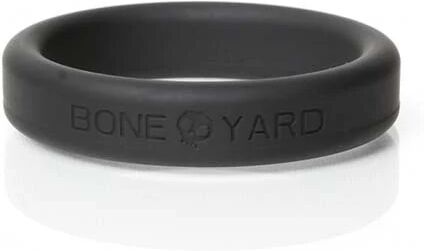 Boneyard Silicone Ring 45Mm Black