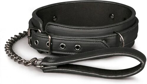 Easytoys Fetish Collar With Leash