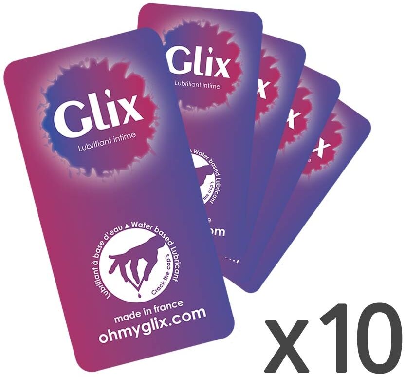 Glix Lubrifiant Glix Eau 5 ml x10 Glix