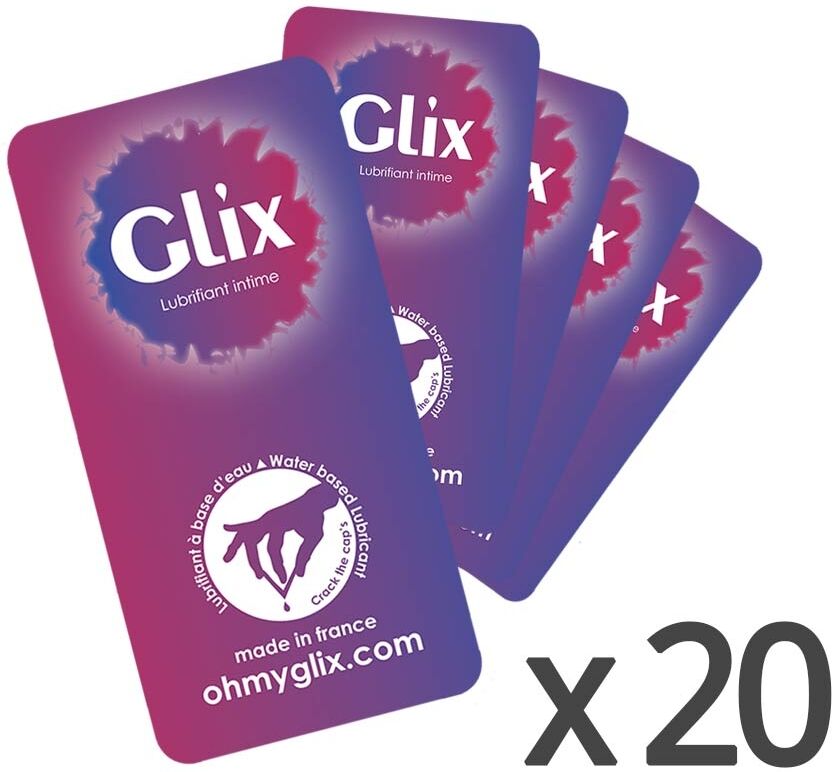 Glix Lubrifiant Glix Eau 5 ml x20 Glix