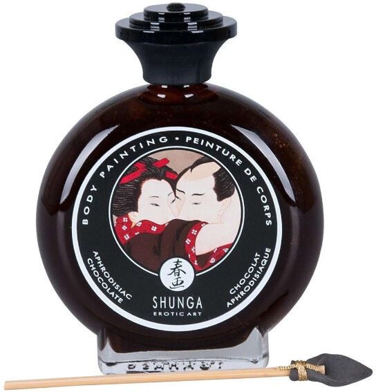 Shunga Peinture de Corps Chocolat Aphrodisiaque 100ml