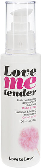 Love To Love Huile de Massage Chauffante et Gourmande Barbe à Papa 100ml