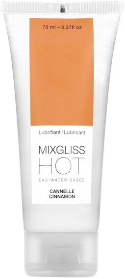 Mixgliss Gel Lubrifiant Hot Eau à la Cannelle 70ml