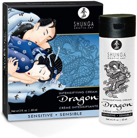 Shunga Crème de Virilité Dragon Sensible 60ml