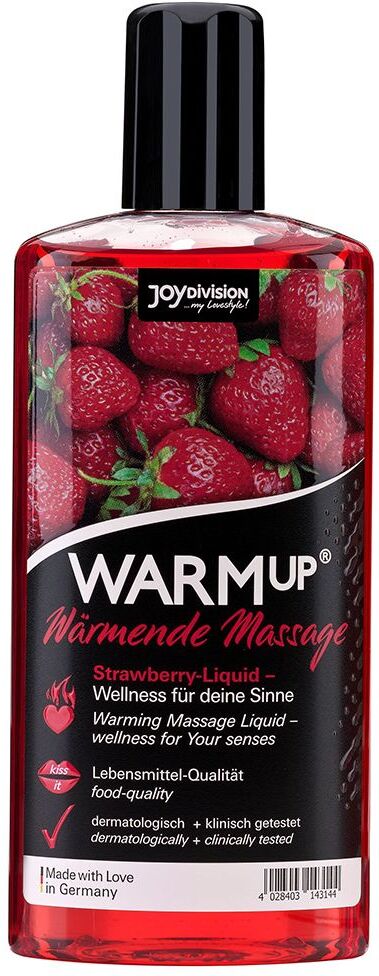 WARMup® Massageliquid mit Wärme-Effekt Erdbeer