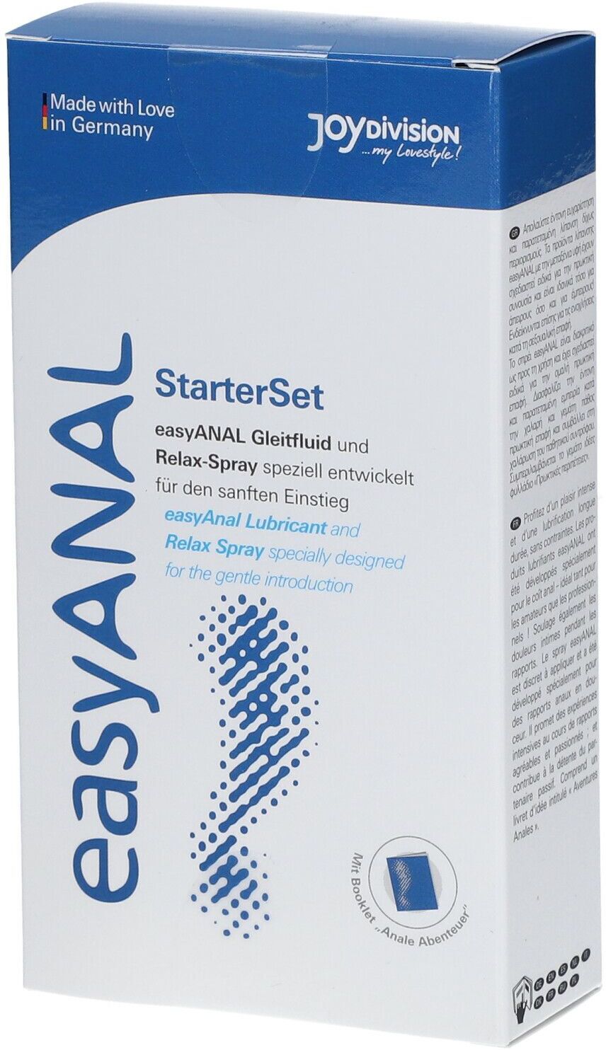 JOYDIVISION easyANAL Starterset 80 ml Gel + 30 ml Spray