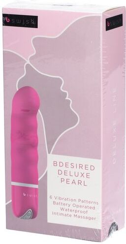 bswish Vibrator bdesired Deluxe Pearl rose 1 St Vibrator