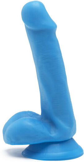 Toy Joy Dildo "Happy Dicks with Balls" Blau (15cm)