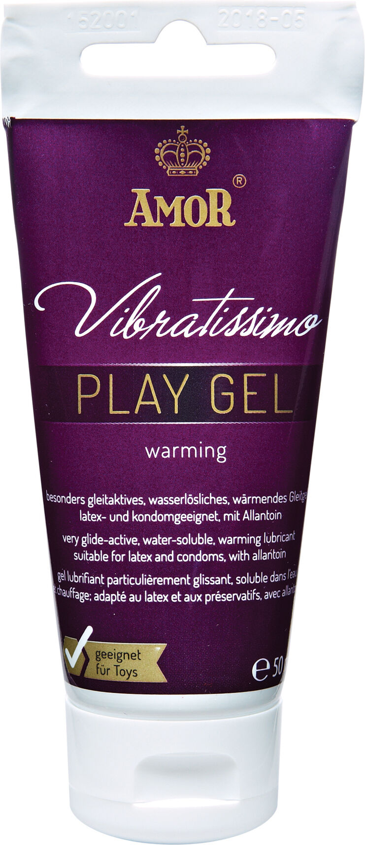 VIBRATISSIMO Play Gel Warming (50 ml)