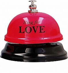 Shots Toys Ring for Love - Hotel Bell (Red)