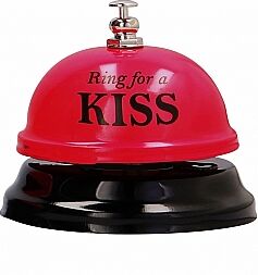 Shots Toys Ring for a Kiss - Hotel Bell (red)