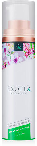 Exotiq Massageöl Basilikum-Zitrus (100 ml)