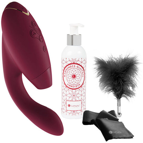 Womanizer Venize Deal "Womanizer DUO" (Bordeaux) + 3 Gratis Toys