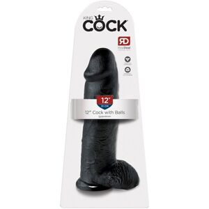 King Cock Dildo 12´´ Cock With Balls