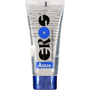 Eros Aqua: Vandbaseret Glidecreme, 200 ml Transparent 200 ml (Tub)