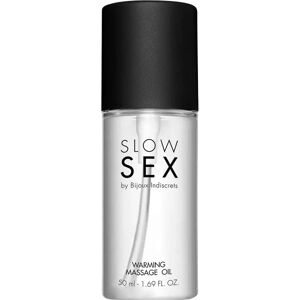 Bijoux Indiscrets: Slow Sex, Warming Massage Oil, 50 ml Transparent