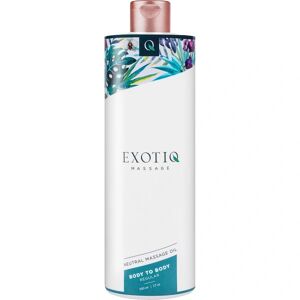 Exotiq: Neutral Massage Oil, Body to Body Regular, 500 ml