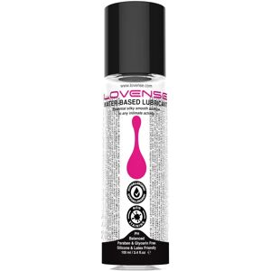 Lovense: Vandbaseret Glidecreme, 100 ml Transparent