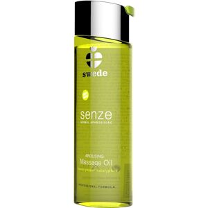 Swede: Senze Arousing Massage Oil, Lemon Pepper Eucalyptus, 7... Transparent