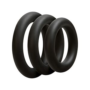 Doc Johnson Optimale 3 C-Ring Set Thick Black