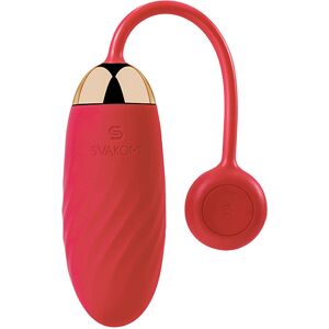 Svakom Ella Vibrating Egg Red