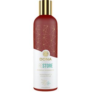 Dona Essential Massage Oil Restore Peppermint & Eucalyptus